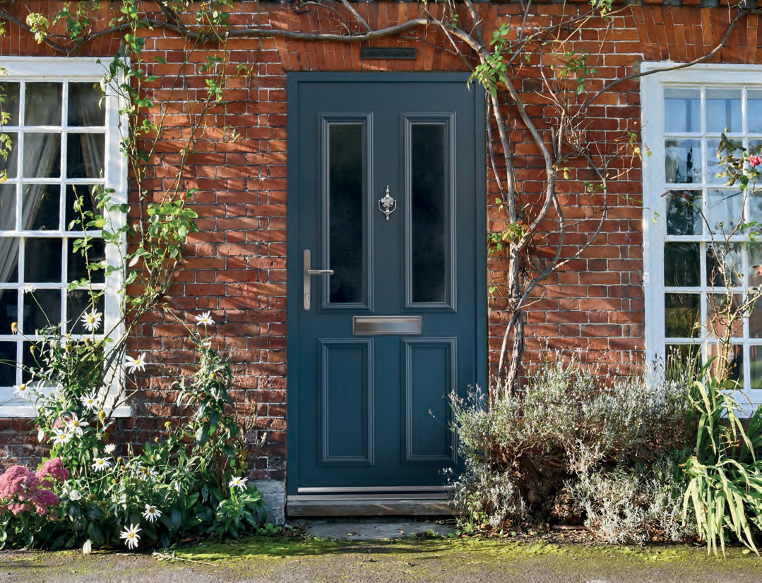 grey signature door