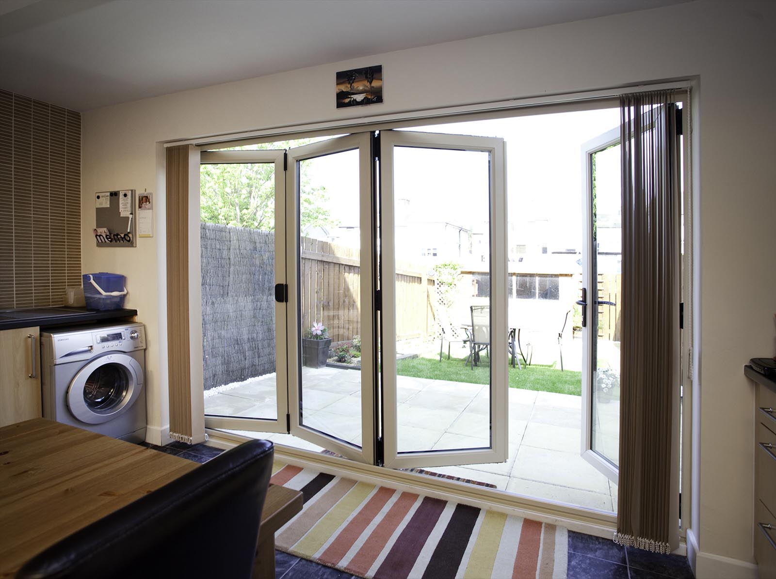 small eurocell bifold door