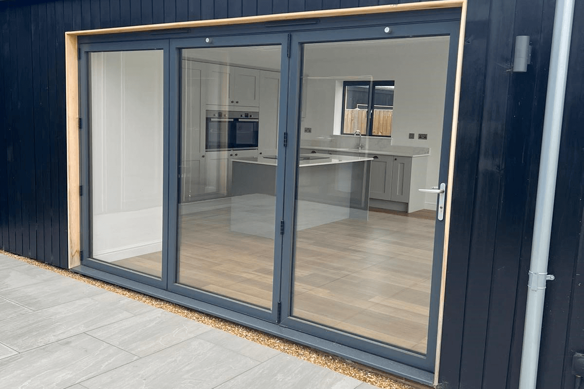 aluminium bifold door